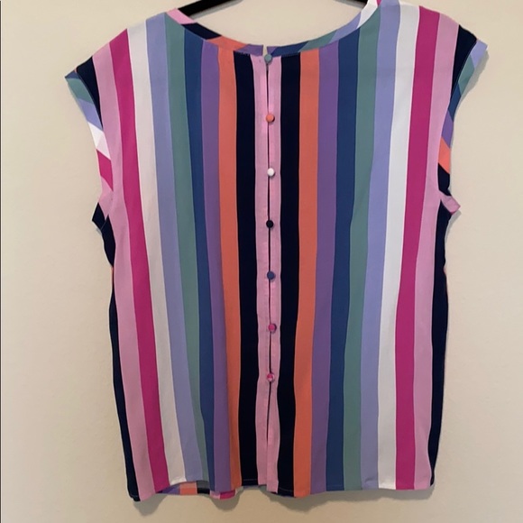 Abercrombie & Fitch Colorblock Top - Picture 2 of 4